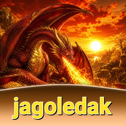Beranda aplikasi jagoledak setelah terbuka